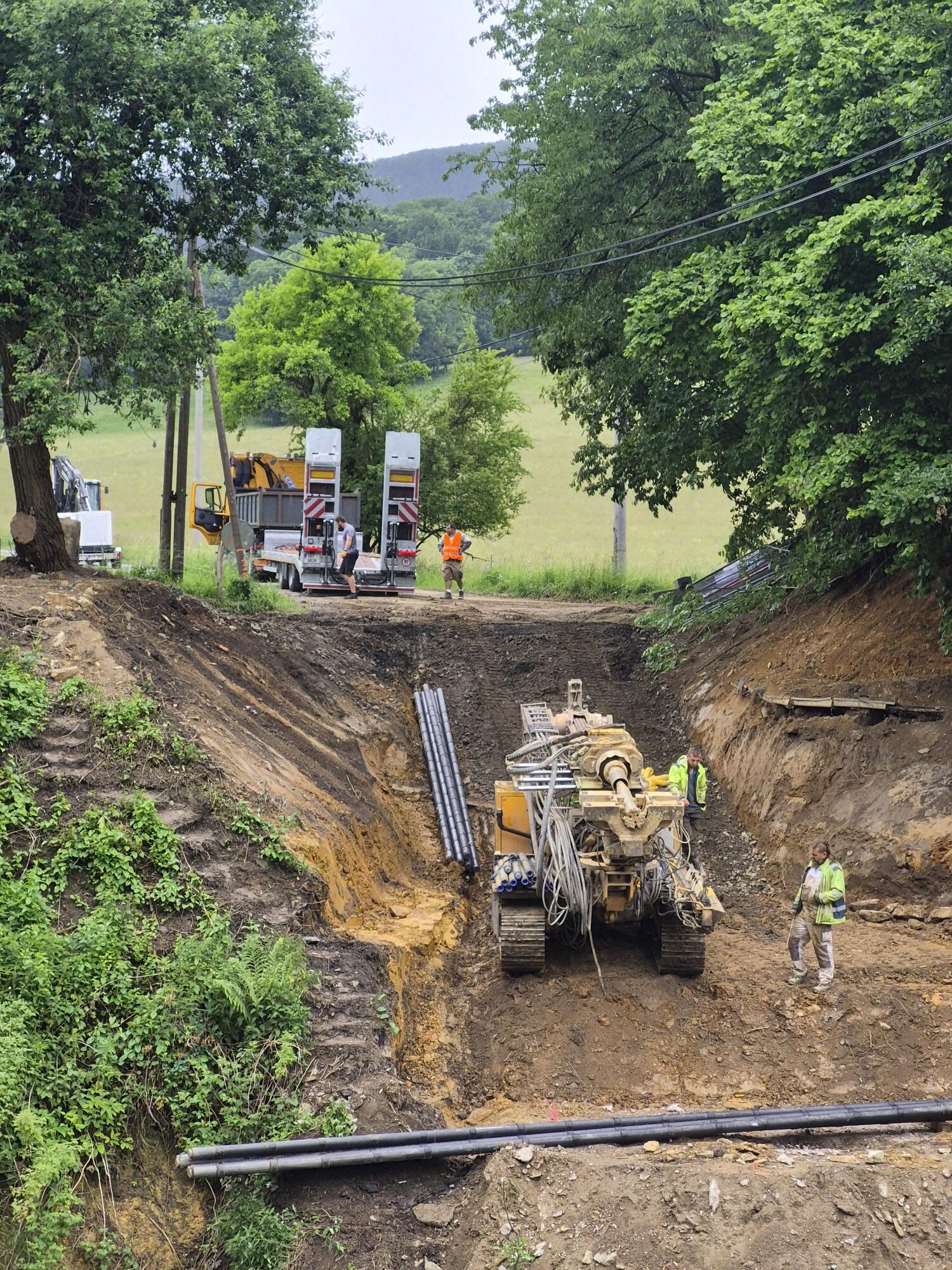 Rekonstrukce mostu přes železniční trať